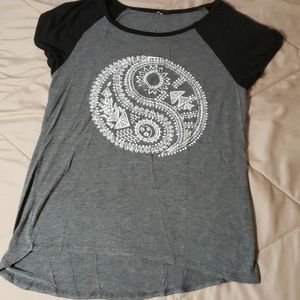 Gray and black comfy shirt